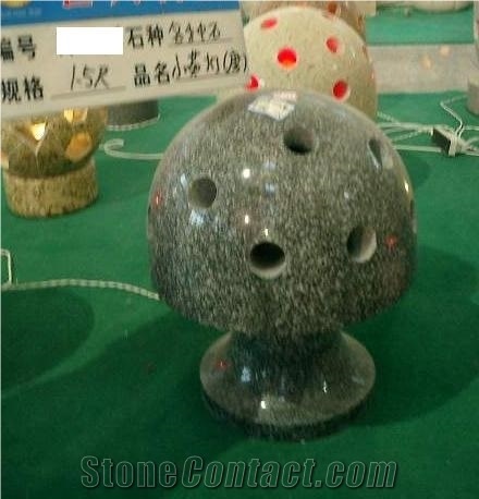 Garden Stone Lamp Lantern Landscaping Lamps
