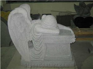 Weeping Angel Headstones Heart Monuments