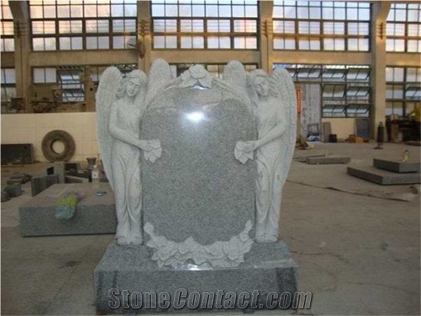 Weeping Angel Headstones Heart Monuments