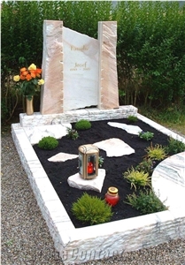 Solker Marmor Soelker Rose Marble Tombstone