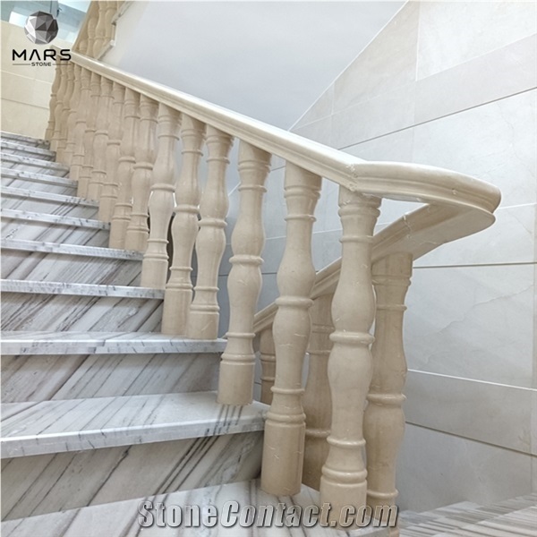 Bottoccino Beige Marble Floor Steps Factory Price