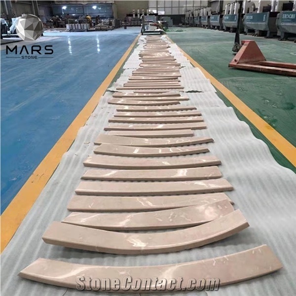 Bottoccino Beige Marble Floor Steps Factory Price
