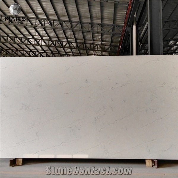 Factory Direct Selling Popular Design White Carrara Quartz