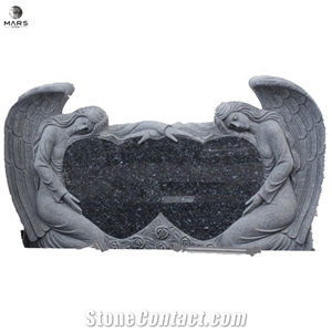 Factory Price Angel with Heart Tombstone