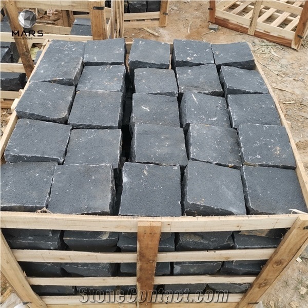 Factory Price Cheap Zhangpu Black Basalt Paving Cube Stone