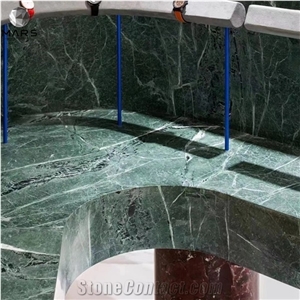 Factory Price Verde Lpi Empress Dark Green Marble Floating Ball Fountains