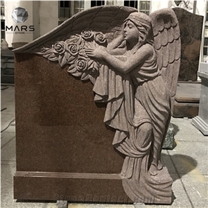 Granite Marble Angel Heart Headstone Monument Tombstone