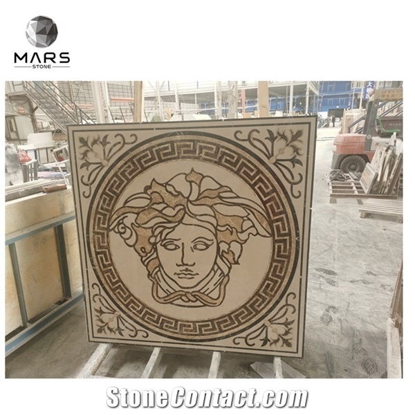 Handmade Natural Stone Art Waterjet Medallion Tile Buyers