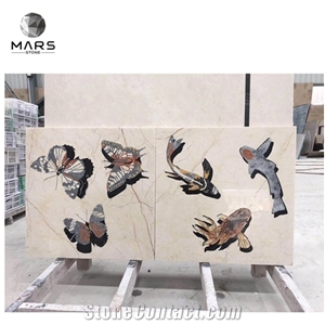 Handmade Natural Stone Art Waterjet Medallion Tile Buyers