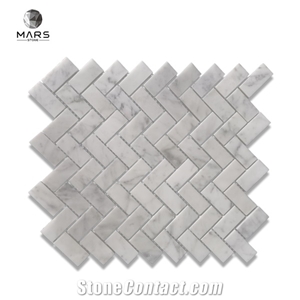 Herringbone Marble Mosaic
