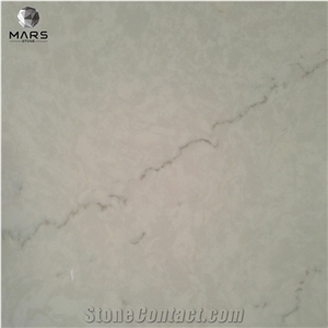 White Carrara Quartz Countertops Slabs