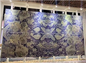 Bolivia Sodalite Royal Blue Granite Slab