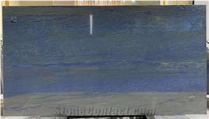 Brazil Azul Blue Imperial Quartzite Slab