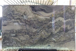 Brazil Fusion Blue Silk Road Quartzite Slab
