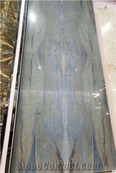Brazil Pedra Blue Sodalite Quartzite Slab