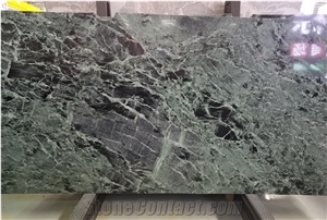 Luxury Italy Verde Fraye Apli Marble Slab
