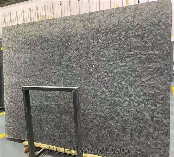 Polished Brazil Black Matrix Granite Slab