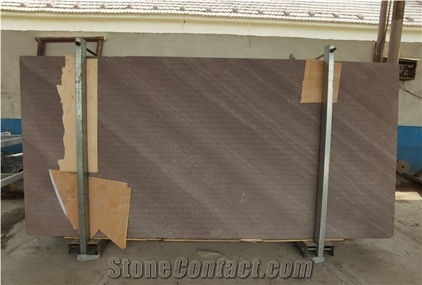 Polished Purple Wood Grain Sandstone Slab