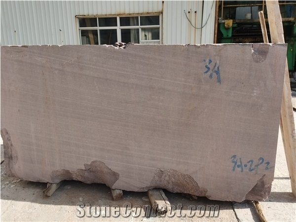 Polished Purple Wood Grain Sandstone Slab