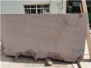 Purple Brown Wooden Grain Sandstone Block