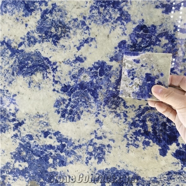 Royal Azul Sodalite Granite, Inka Blue Sodalite