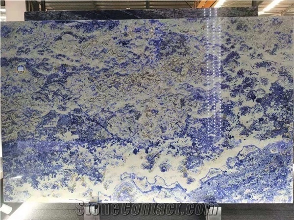 Royal Azul Sodalite Granite, Inka Blue Sodalite