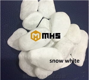 White Tumbled Pebble Stone/ Vietnam Stone