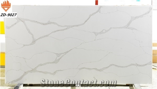 2021 New Calacatta Quartz Stone Slabs
