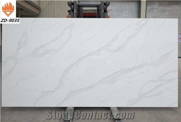 2021 New Calacatta Quartz Stone Slabs