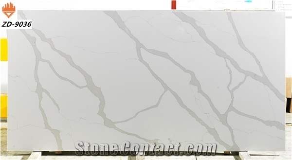 2021 New Calacatta Quartz Stone Slabs