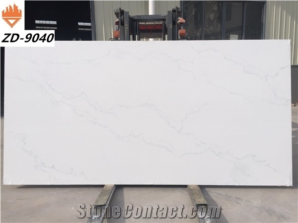 2021 New Calacatta Quartz Stone Slabs
