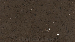 Brown Sparkly Quartz Slab Brown Sparkly Quartz Slab
