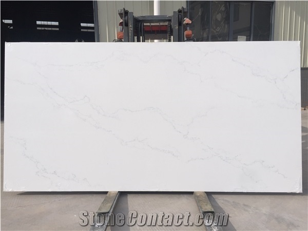 Calacatta Lugano Quartz Slabs