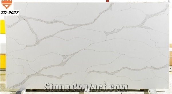 Calacatta Quartz Stone White Countertops