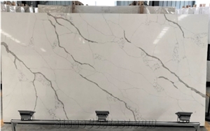 Calacatta White Quartz Stone Slabs