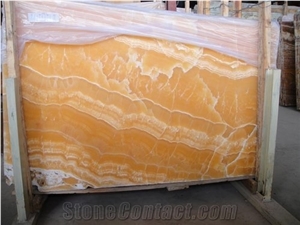 Orange Onyx Slabs