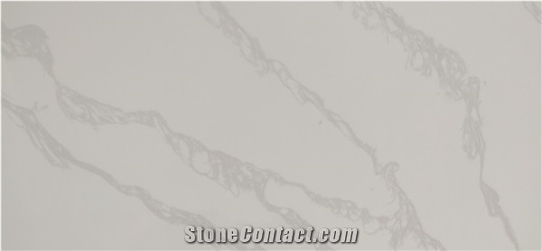 Calacatta Rocky Quartz Stone Slabs