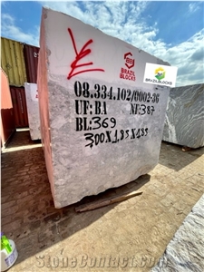 Lunar Marble Blocks, Brazil White Marble Blocks