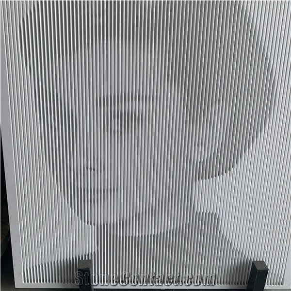 New Design Audrey Hepburn White Stone Cnc Carving Art