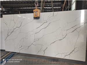 Calacatta Laza Artificial Stone Quartz Surface Slab