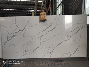 Calacatta Laza Artificial Stone Quartz Surface Slab