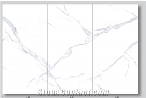 White Calacatta Porcelain Tiles Ceramic Tiles