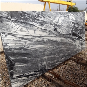 Spider Black Marble Slabs/ Black Sparrow Marble Slabs Spider Black Marble Slabs/ Black Sparrow Marble Slabs