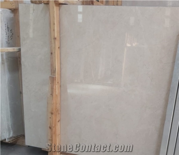 Cremera Beige Marble Slabs, Tiles