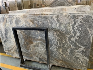 Fantastic Grey Onyx/Grey Bubble Onyx/Hierapolis Backlit Onyx
