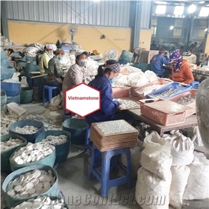 Lava/Basalt Mosaic Tile for Floor and Wall Made in Vietnam
