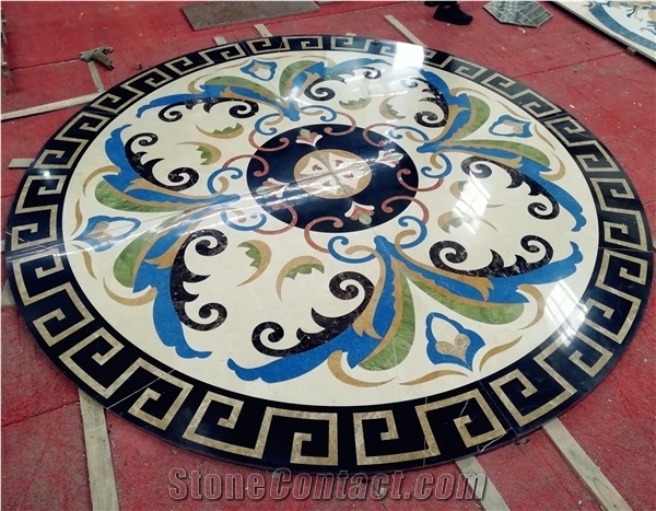 Marble Waterjet Medallion Stone