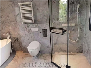 Calacatta Gray Marble Tiles for Bathroom Wall Floor Calacatta Gray Marble Tiles for Bathroom Wall Floor