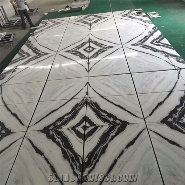 Top Popular Chinese Panda White Marble