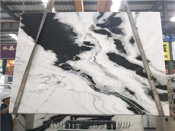 Unique Style China Panda White Marble